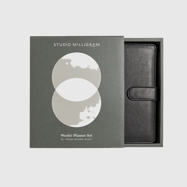 Home Page weekly undated planner set b6